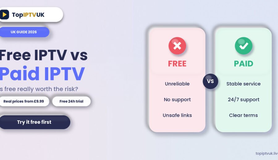 Free IPTV vs Paid IPTV UK: Is Free Worth the Risk? (2026)