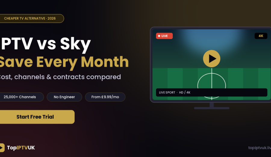 IPTV vs Sky: Cheaper Alternative to Sky TV in the UK (2026)